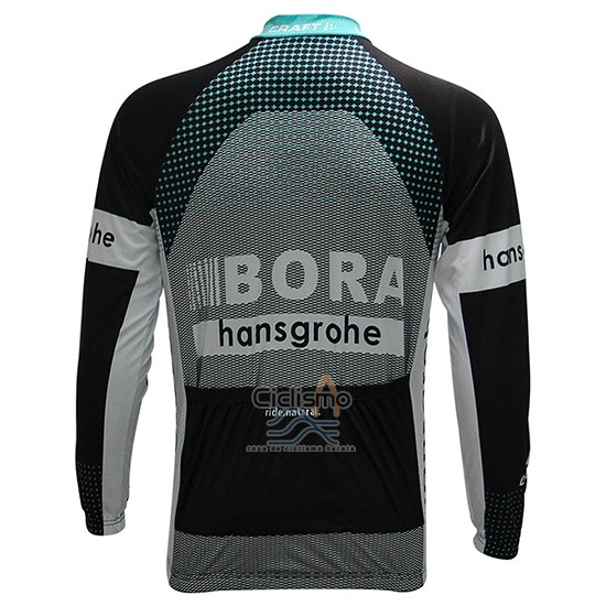 Bora Ropa Ciclismo Culotte Largo 2017 Mangas Largas Negro
